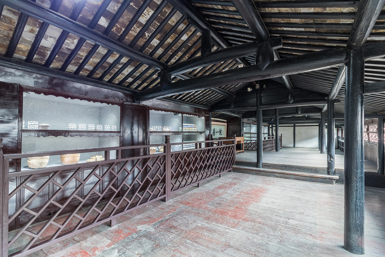 昆山周庄古镇沈厅走马楼