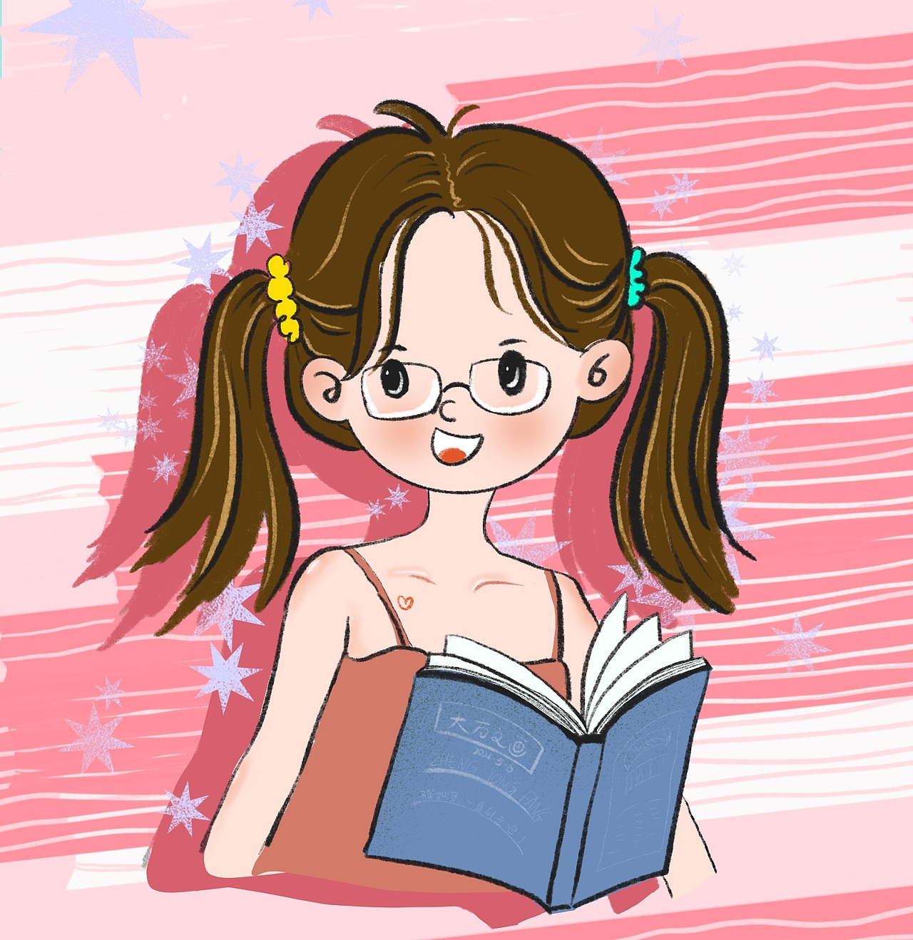 原创作品 自画头像