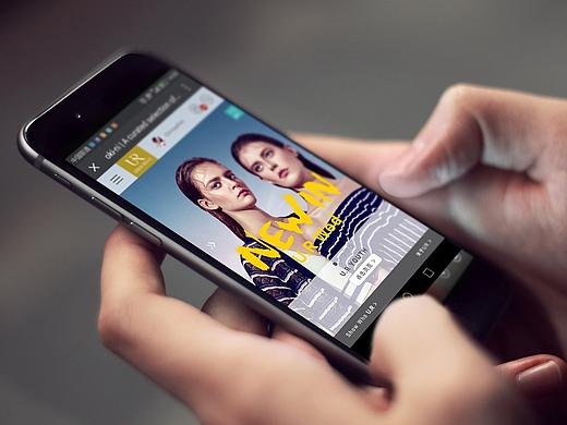 UR时尚品牌官网设计