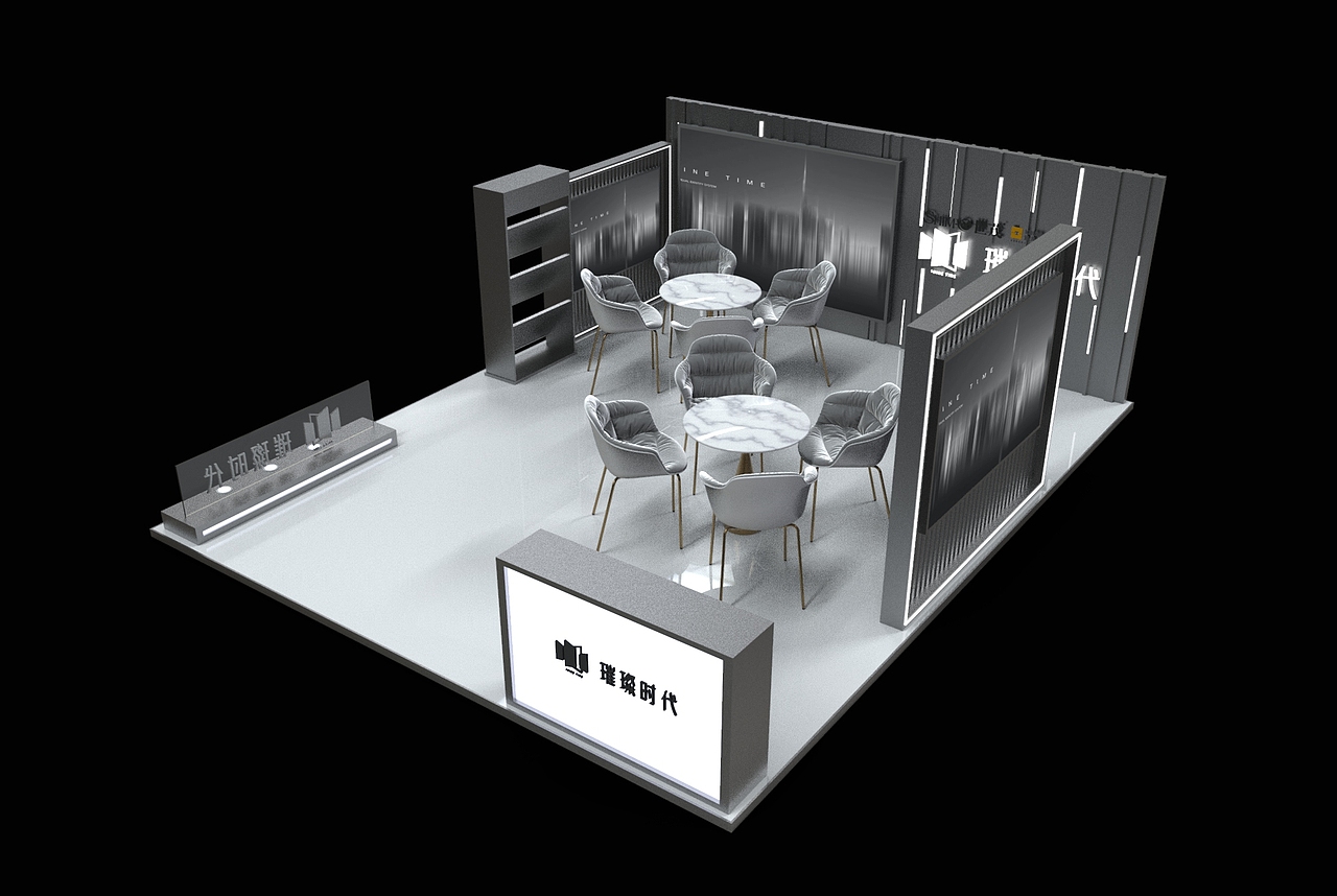 炫酷展位一套（图ZMjI5MzcxMzUy） - 展陈设计 - 站酷设计师Mr丑先森原创素材 - 站酷ZCOOL