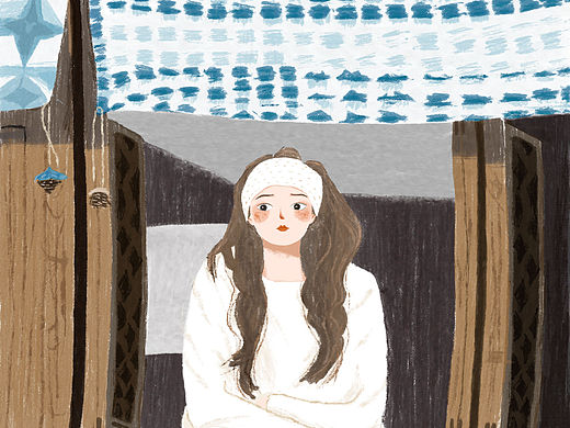 插画|去有风的地方,大麦