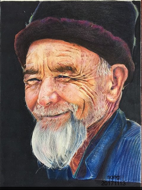 彩铅学员作品案例