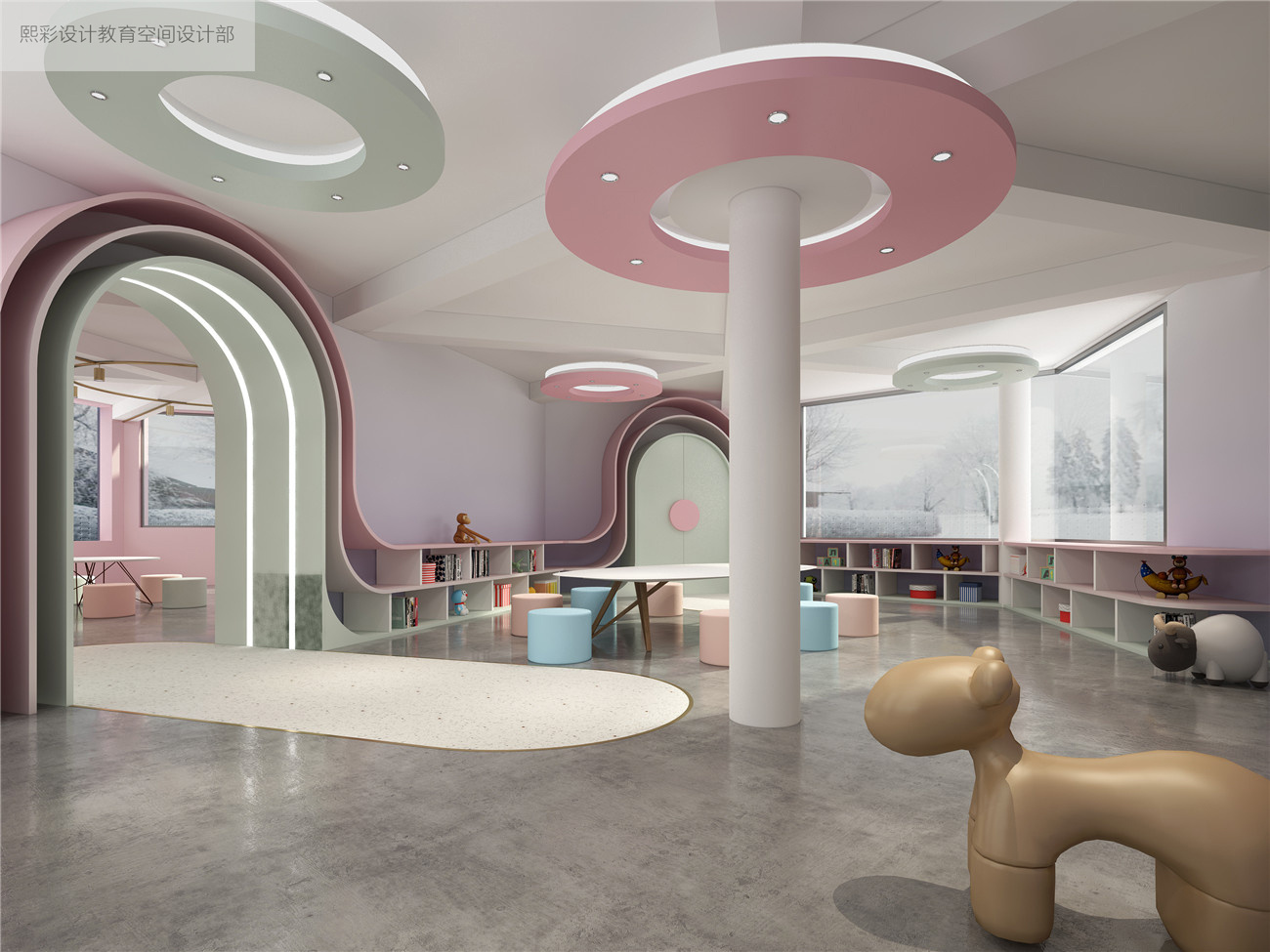特殊儿童教育中心设计|空间|室内设计|keepdream - 原创作品 - 站酷 (ZCOOL)