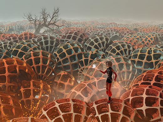 [分形插画]七彩国度 vol.03 （1080P壁纸福利）