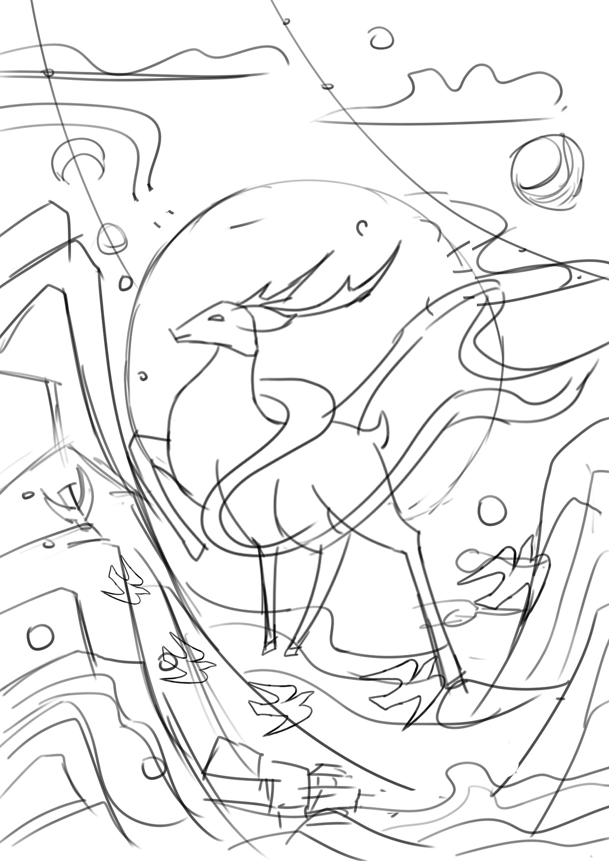 收藏 头脑风暴 草稿 收藏 线稿 收藏 上色 收藏 最终稿