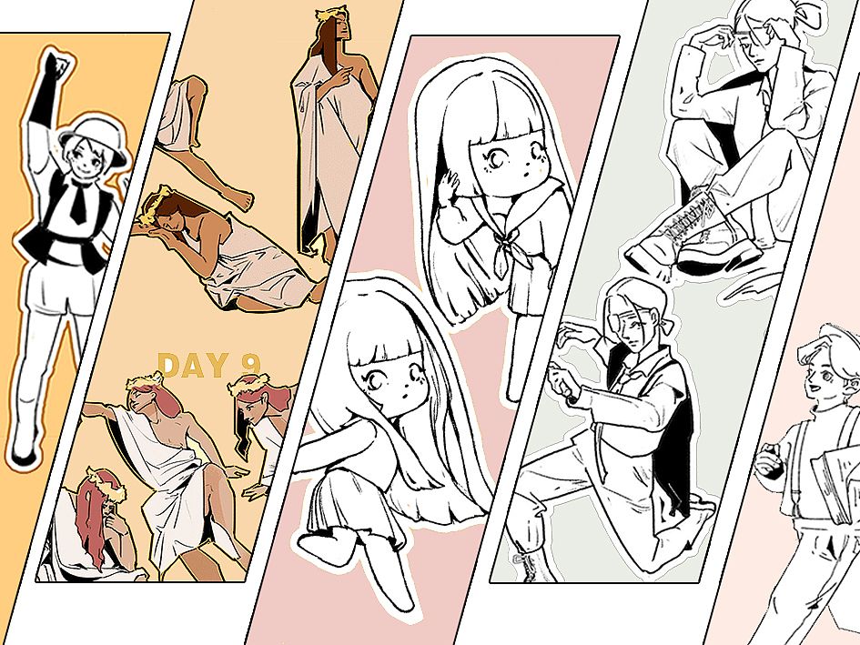 多图总结|速写60天挑战赛（图ZMjg3MjU1NjY0） - 创作习作 - 站酷设计师梦复沉原创素材 - 站酷ZCOOL