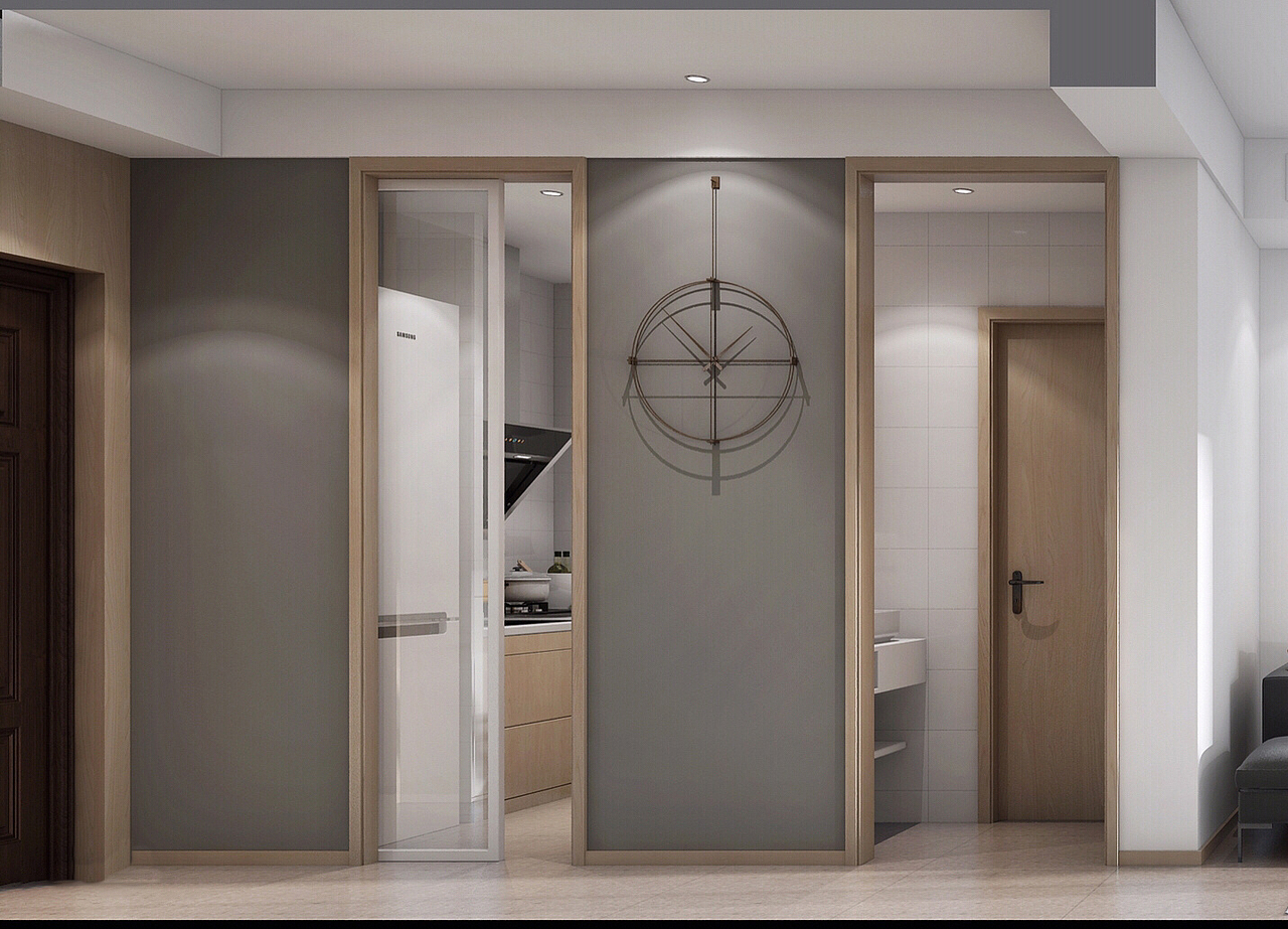 深圳松岗联投东方装修设计案例 联投东方效果图装修