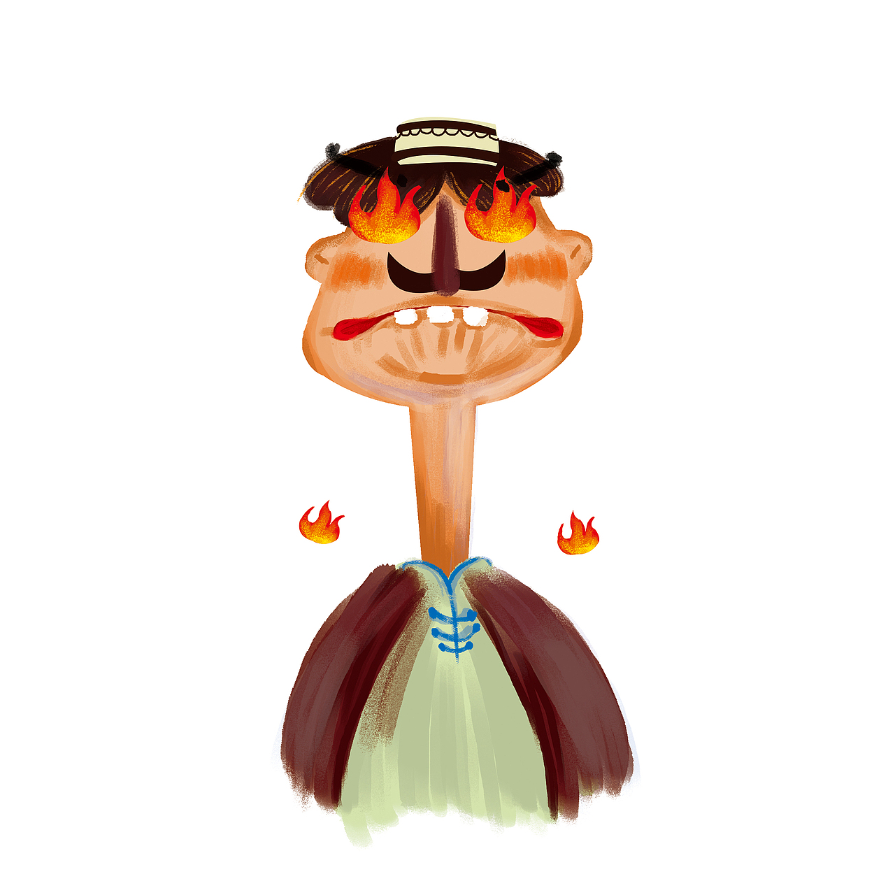 毕业设计 最后一组 回族（图ZODM1NjE0MTY=） - 艺术插画 - 站酷设计师睡不醒的小王原创素材 - 站酷ZCOOL