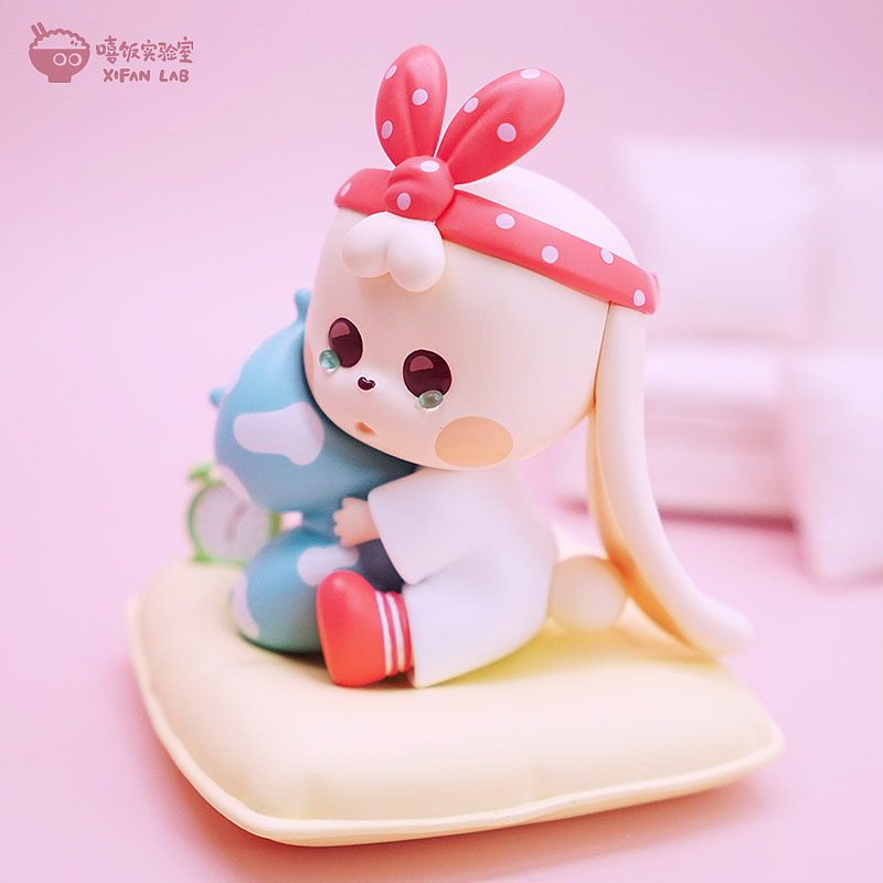 超级萌妹子兔比比最新作品：起床气（图ZMjgwNjcwMzE2） - 玩具 - 站酷设计师嘻饭实验室原创素材 - 站酷ZCOOL