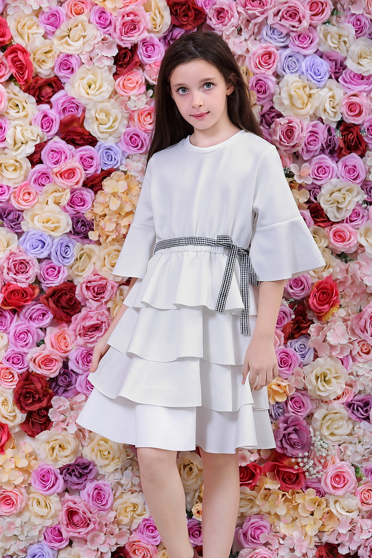 童装拍摄儿童模特照模特平铺图外模拍摄室内棚拍摄影