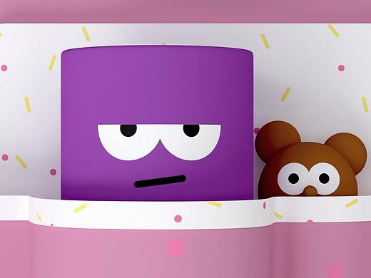 C4D動(dòng)畫（個(gè)人主頁-ZNTU3NDQzODA=） - 動(dòng)畫/影視 - 站酷設(shè)計(jì)師洛小洛010原創(chuàng)素材 - 站酷ZCOOL