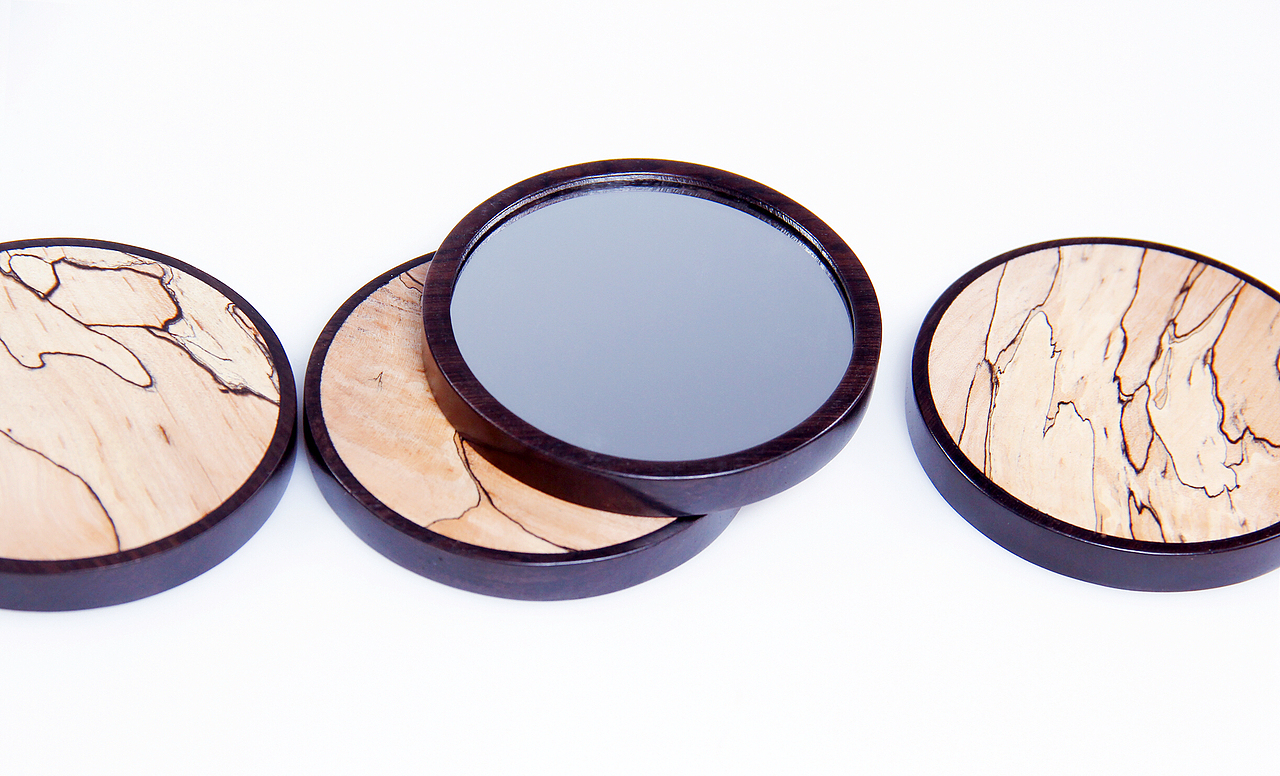 新年礼，渍纹木随身镜【境随人愿】