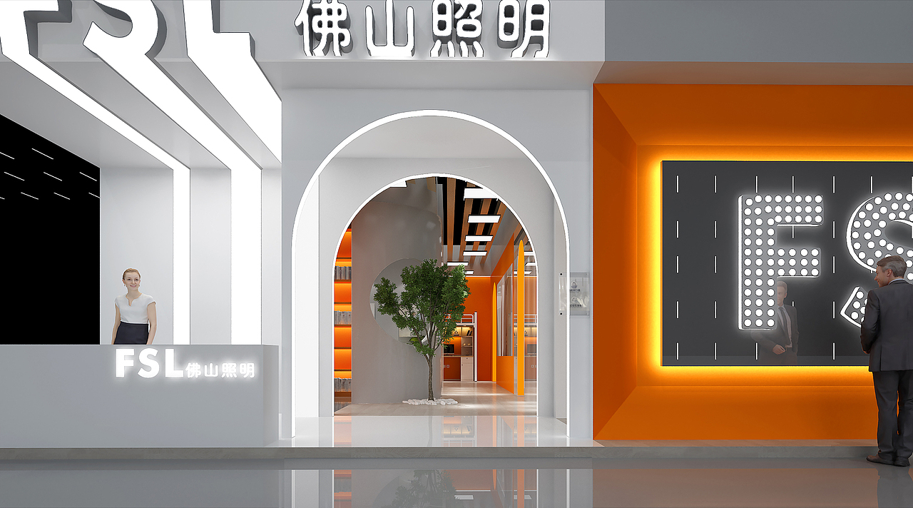 佛山照明展台设计