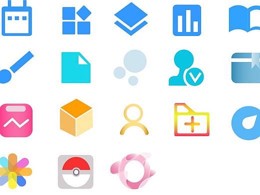 图标临摹练习（个人主页-ZMzAwODgxMDg=） - 图标 - 站酷设计师熊玉城原创素材 - 站酷ZCOOL