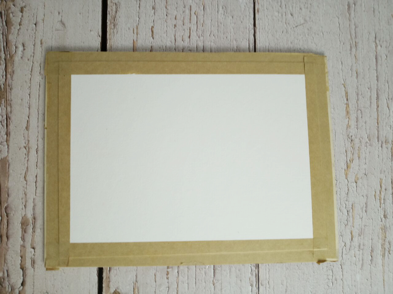 水彩| 水彩如何裱纸