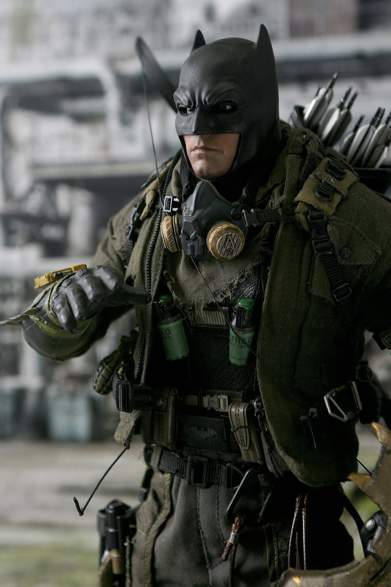 眉间白火的臆造自d之末世蝙蝠侠