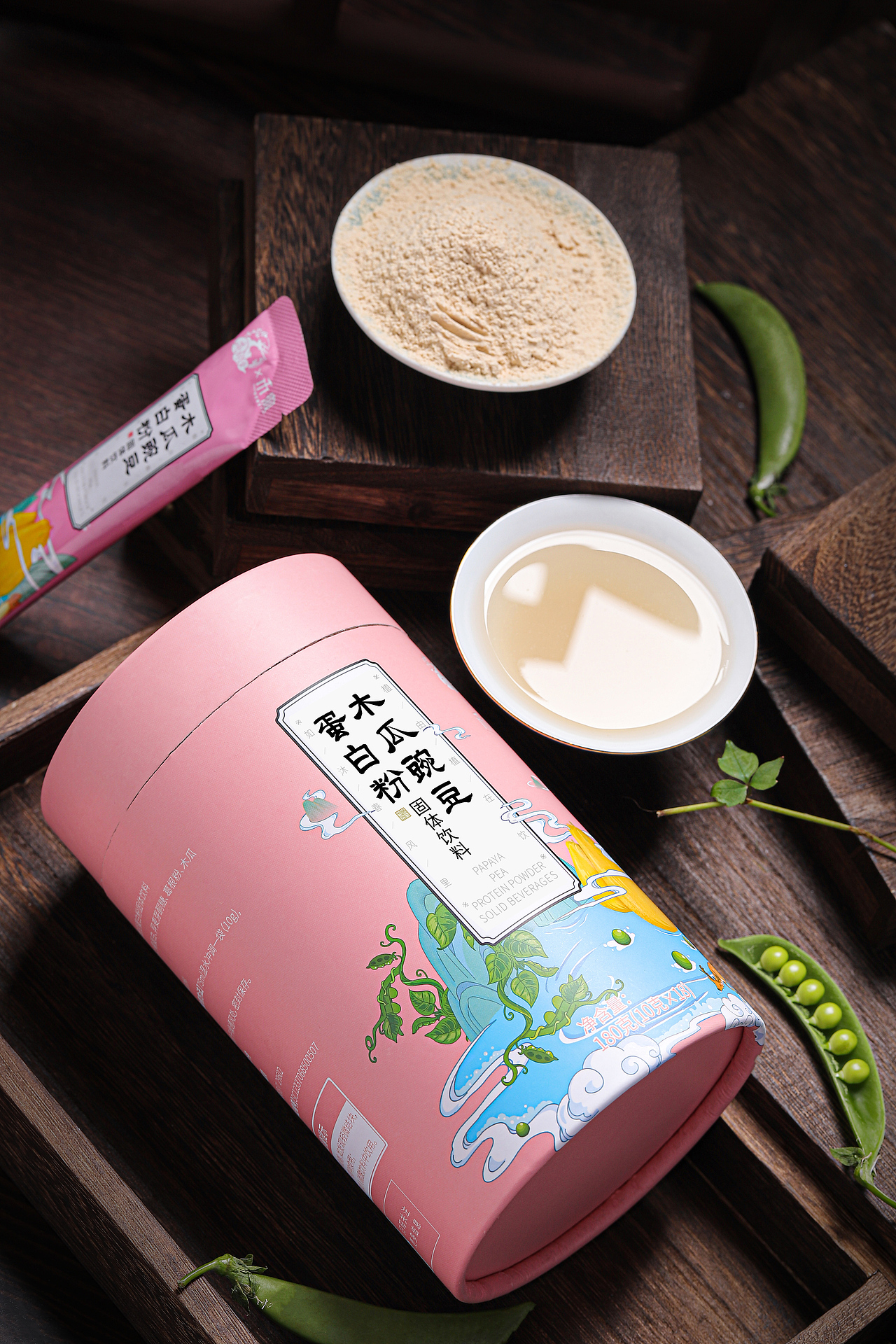 摄影 | 木瓜豌豆蛋白粉