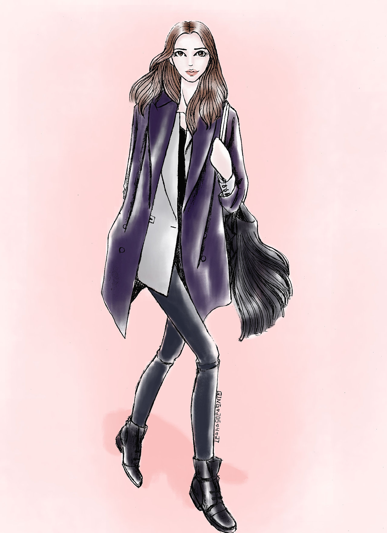 服装效果图【服装插画】