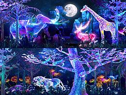 沉浸式全息空间_梦幻森林