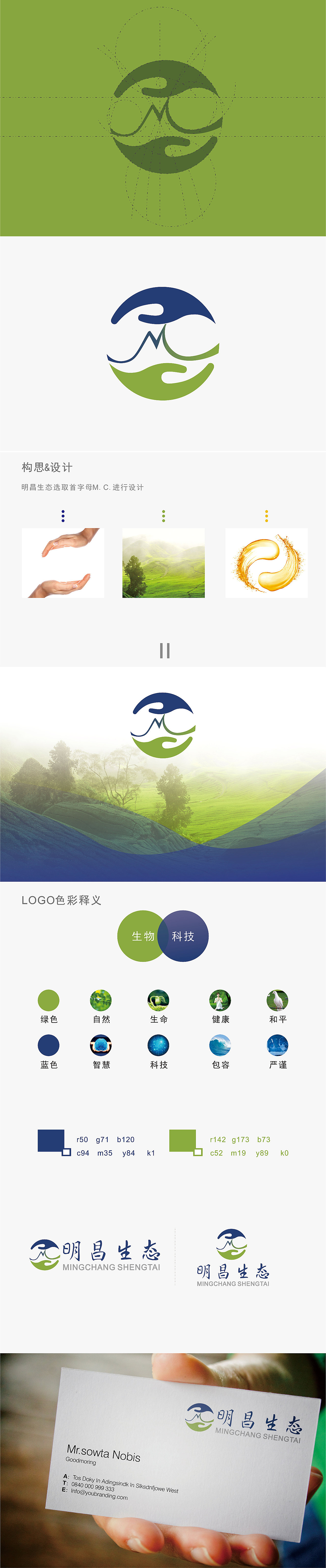 明昌生态LOGO （方案集选）（图ZMTk2NDQ1NzQ4） - Logo - 站酷设计师TINA_19891101原创素材 - 站酷ZCOOL