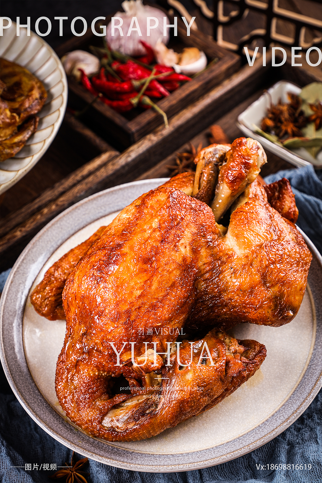 扒鸡拍照德州扒鸡摄影烧鸡熟食品熏鸡拍摄五香鸡麻油鸡（图ZMjE0MzQ0Nzk2） - 产品摄影 - 站酷设计师YUHUA羽画原创素材 - 站酷ZCOOL