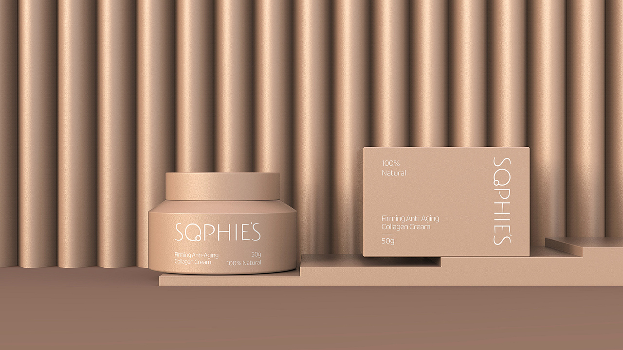 sophie's™护肤品LOGO及包装设计（图ZMjg0Njg2Mjgw） - 包装 - 站酷设计师菩示熊品牌设计原创素材 - 站酷ZCOOL