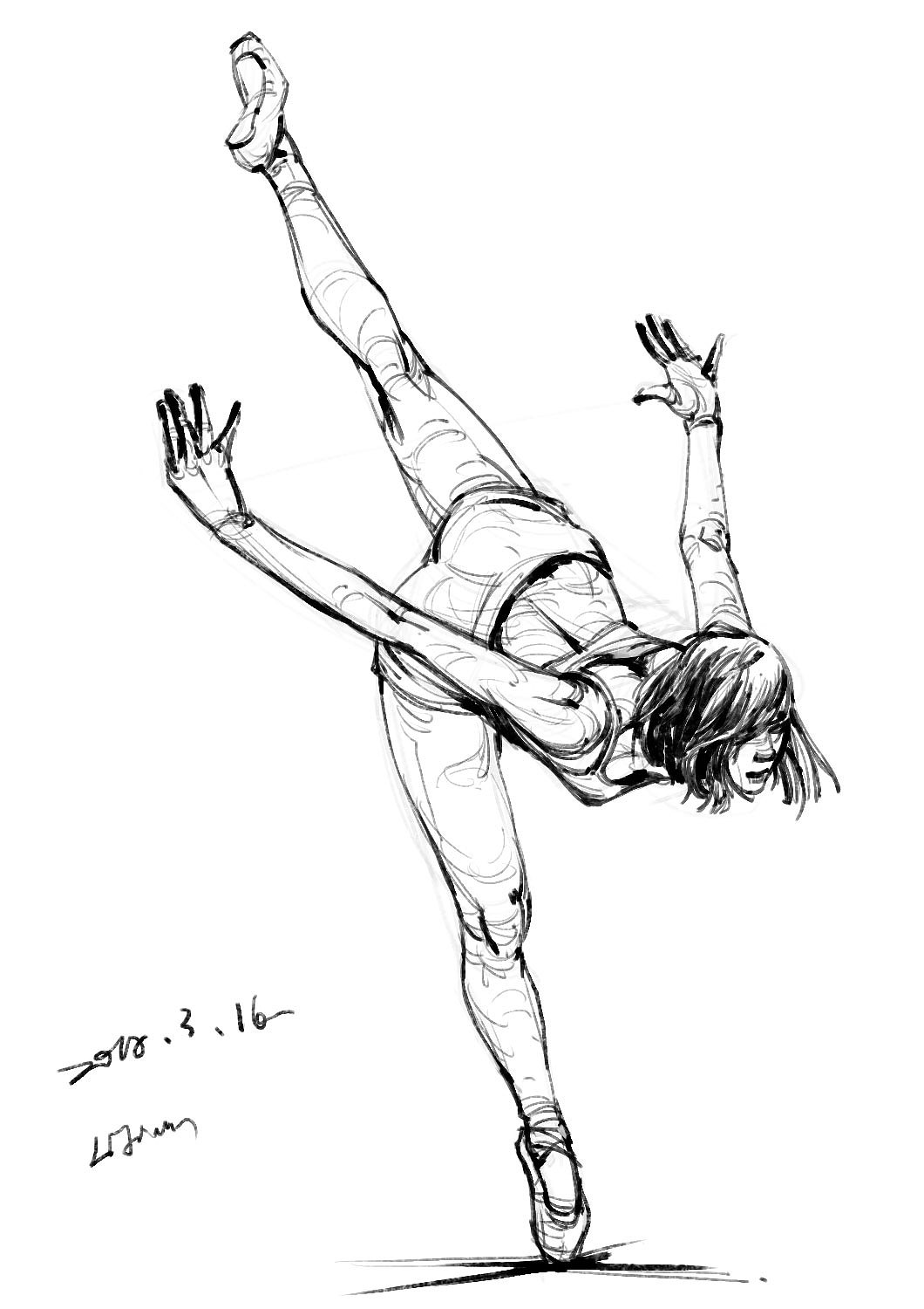 速写练习（图ZMTA4Mzc1NTg0） - 绘画 - 站酷设计师半岛酒徒原创素材 - 站酷ZCOOL