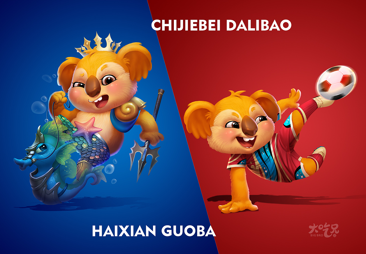 大吃兄IP形象设计