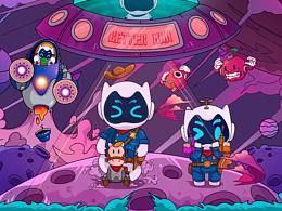 匡坚持的插画作品   《BETTER MAN》