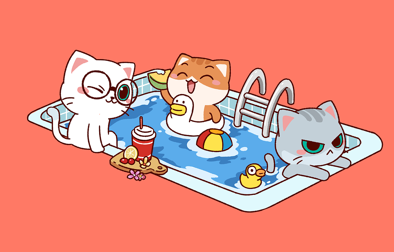 喵可家族形象设计