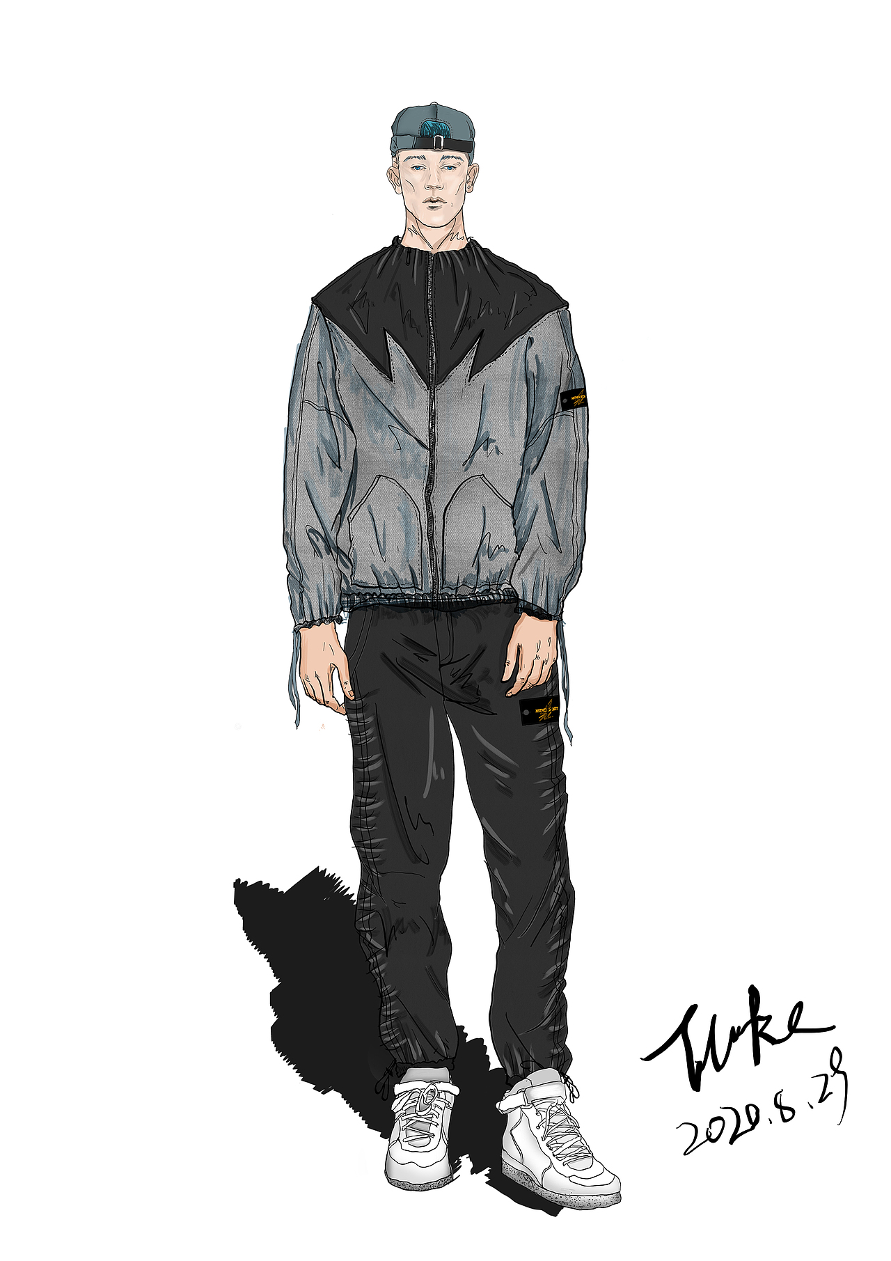 TUKE 国潮设计手稿