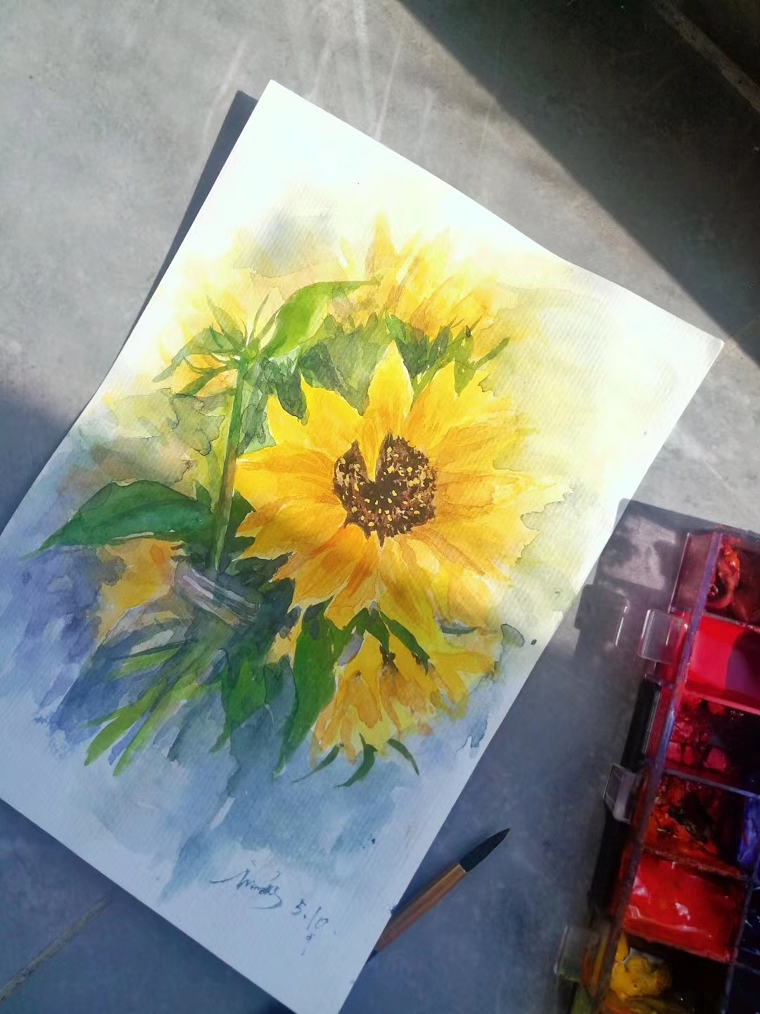 一些小水彩习作，希望可以坚持下去，一点一点进步！