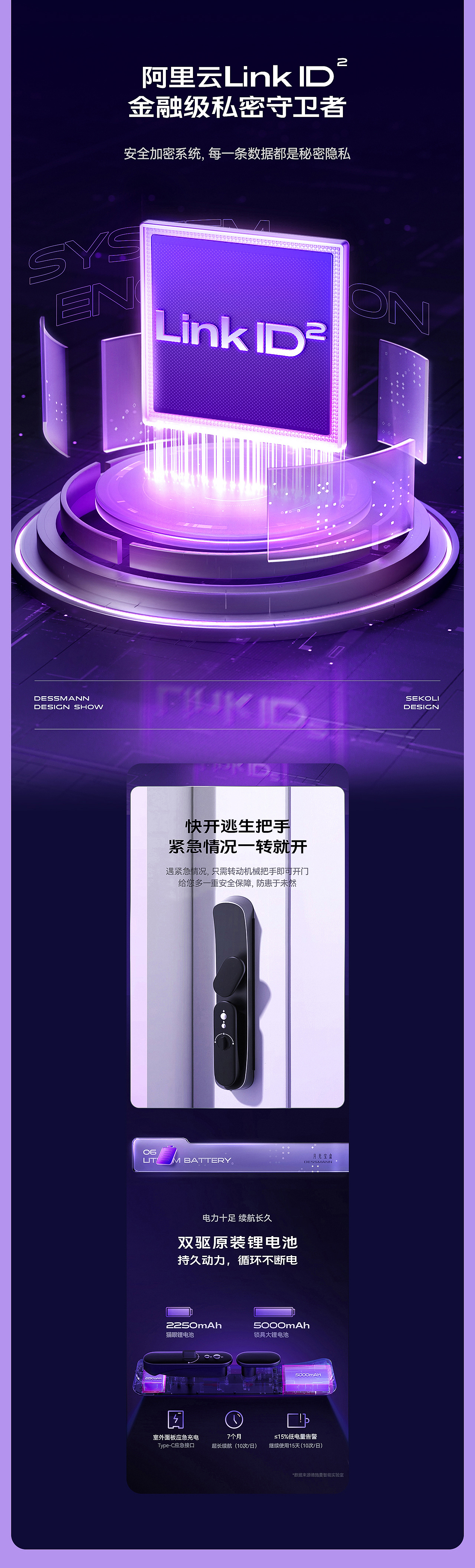 电商详情页设计 | 德施曼智能门锁 ✖ 西九里颜究社