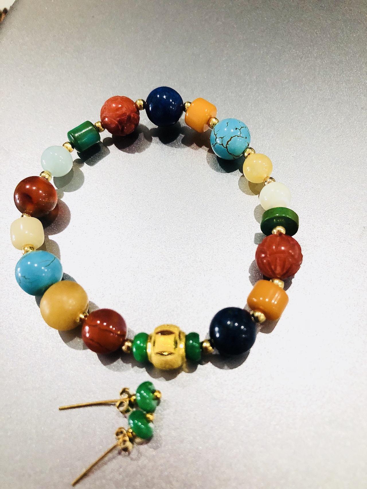 多宝手串|手工艺|首饰设计|uliya0_原创作品-站酷zcool