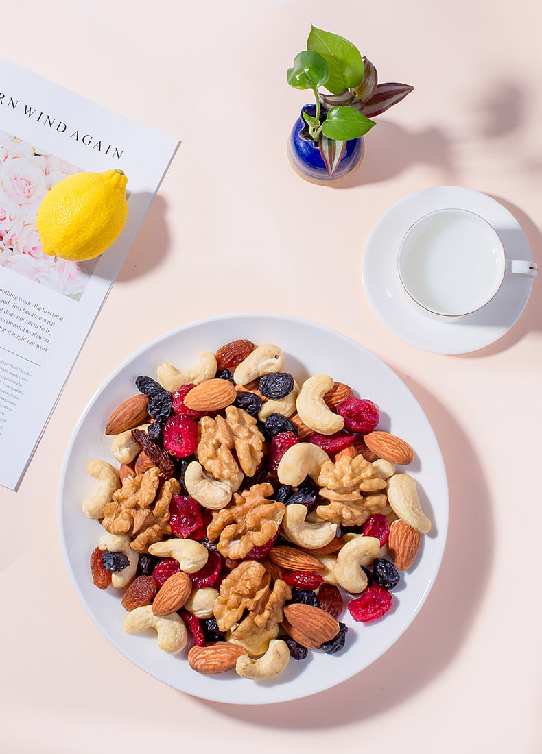 每日坚果产品摄影