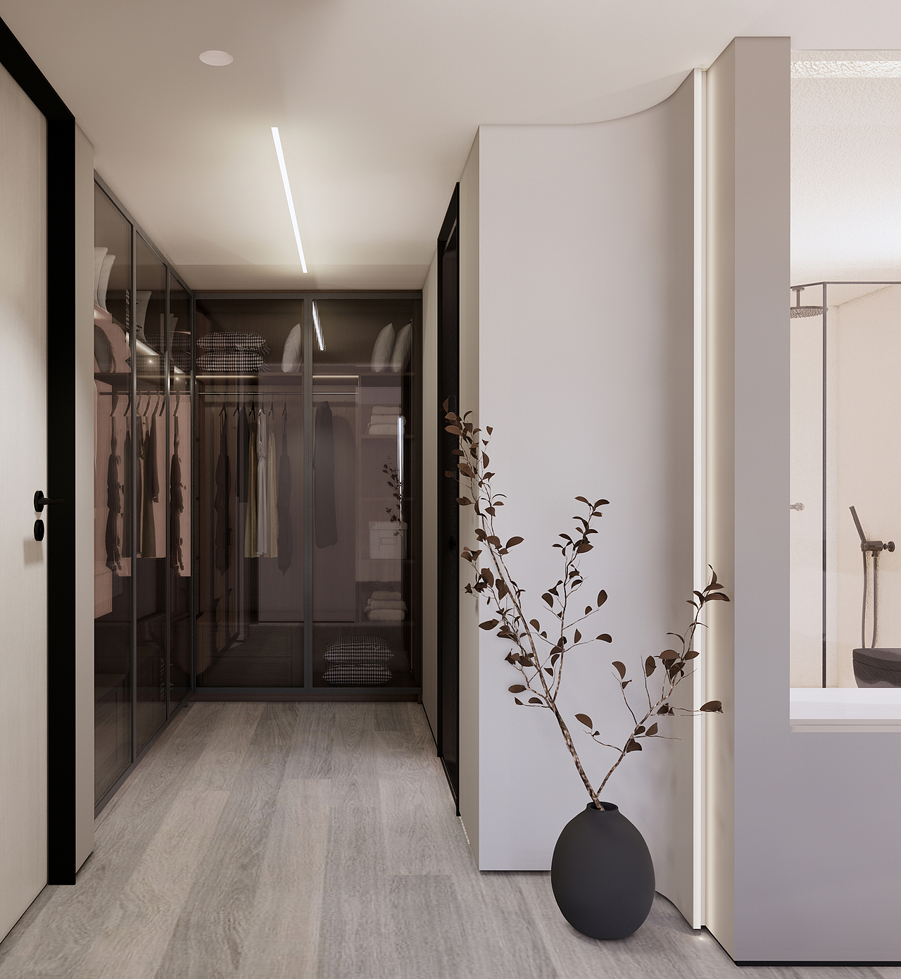 陌上设计｜200㎡湖滨花园二手房改造