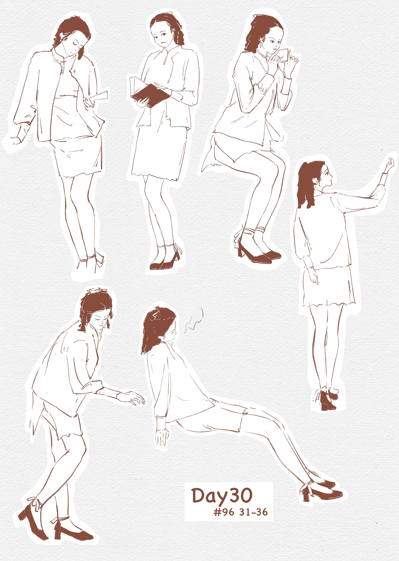 #速寫60天挑戰(zhàn)賽#Day30@速寫班長（圖ZMjk0OTgwNzUy） - 創(chuàng)作習作 - 站酷設計師木頭傀儡s原創(chuàng)素材 - 站酷ZCOOL