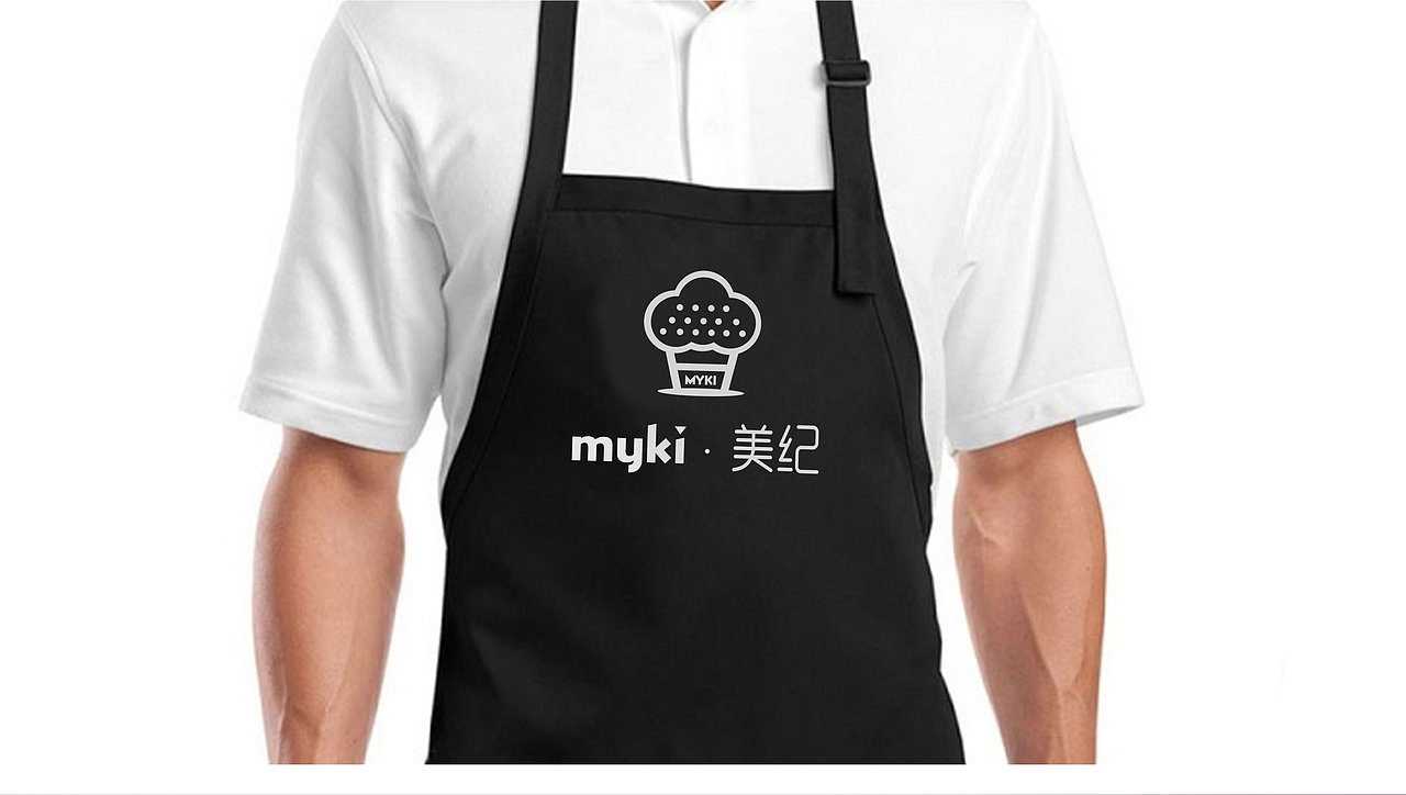 美纪品牌形象设计 logo设计 蛋糕橱窗设计 门头设计 已商用