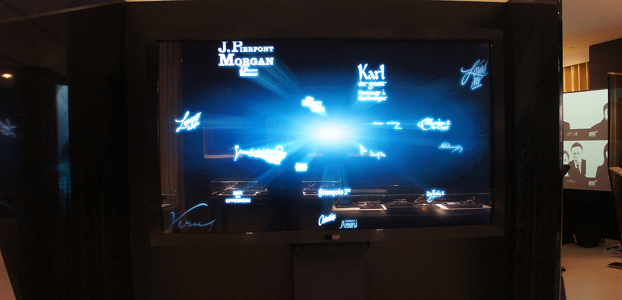 互动体验_Montblanc Collectables