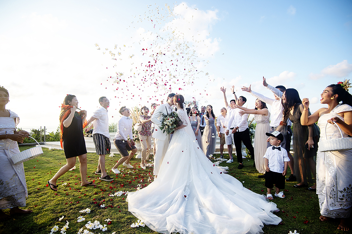 巴厘岛阿雅娜酒店婚礼