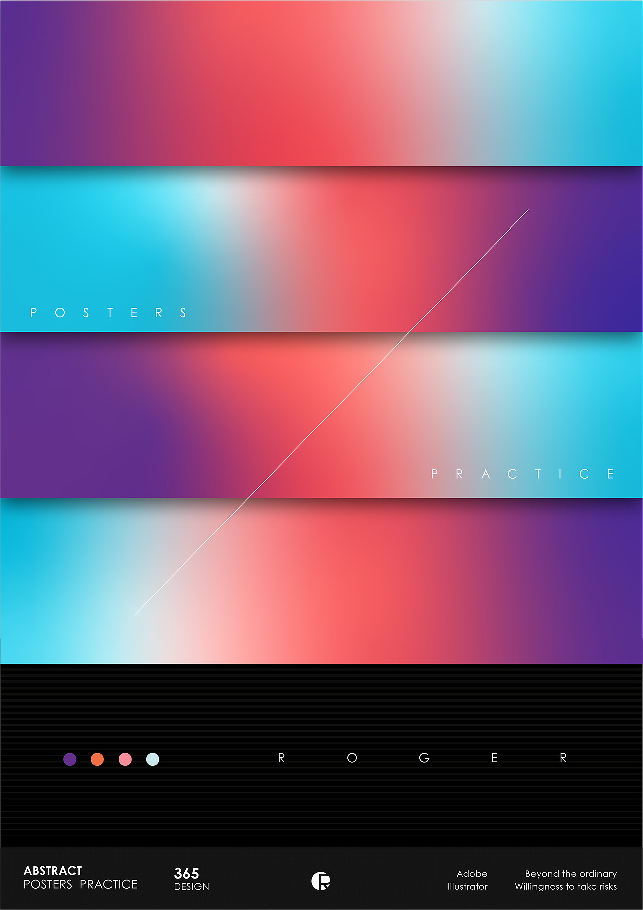 抽象海報(bào)（圖ZMTQ1NDgxMjI0） - 海報(bào) - 站酷設(shè)計(jì)師CallmeRoger原創(chuàng)素材 - 站酷ZCOOL