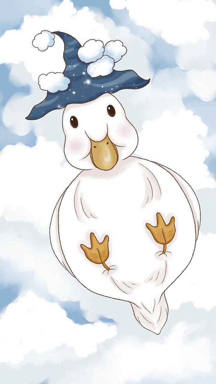 云朵鸭鸭（图ZMzQzMTc2NzU2） - 儿童插画 - 站酷设计师霜序Paula原创素材 - 站酷ZCOOL