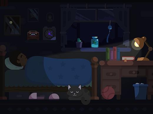 MG动画练习-bedroom