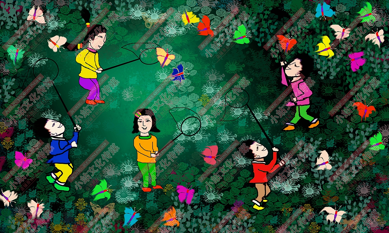 中小学生电脑作品制作参赛绘画作品电脑绘画动画