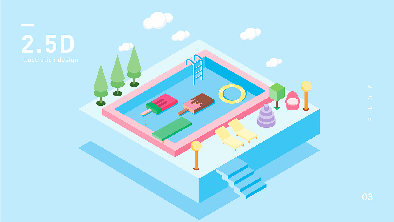 2.5D练习作品（图ZMTM1NjU0Mjky） - 图标 - 站酷设计师Zzzcai原创素材 - 站酷ZCOOL