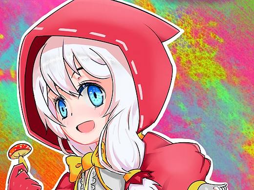 德丽莎-小红帽（个人主页-ZMzQ4NzE2MDg=） - 艺术插画 - 站酷设计师fish_tail原创素材 - 站酷ZCOOL