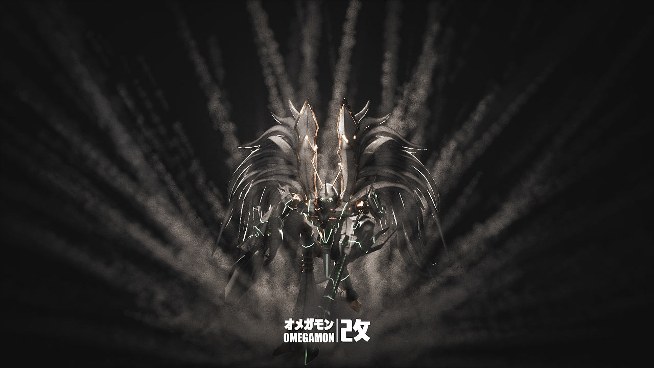 Omegamon|改（图ZMjE2MzMwNTU2） - 人物/生物 - 站酷设计师Jephy原创素材 - 站酷ZCOOL