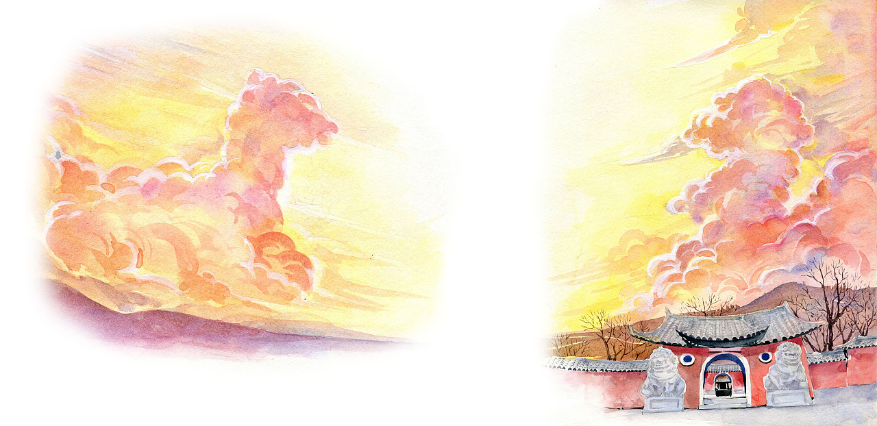 [呼兰河传〕节选插画