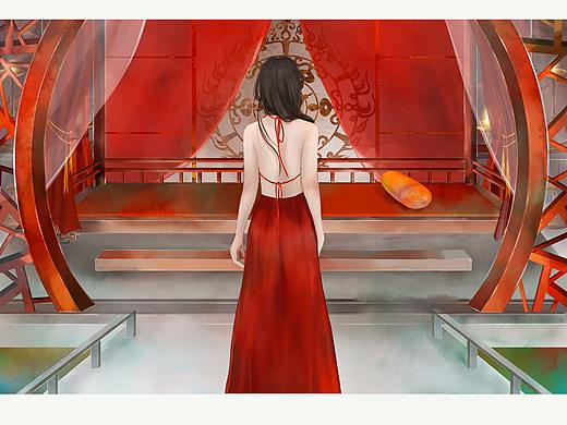 春宵（个人主页-ZNDM4NzMxODA=） - 商业插画 - 站酷设计师我是无月原创素材 - 站酷ZCOOL