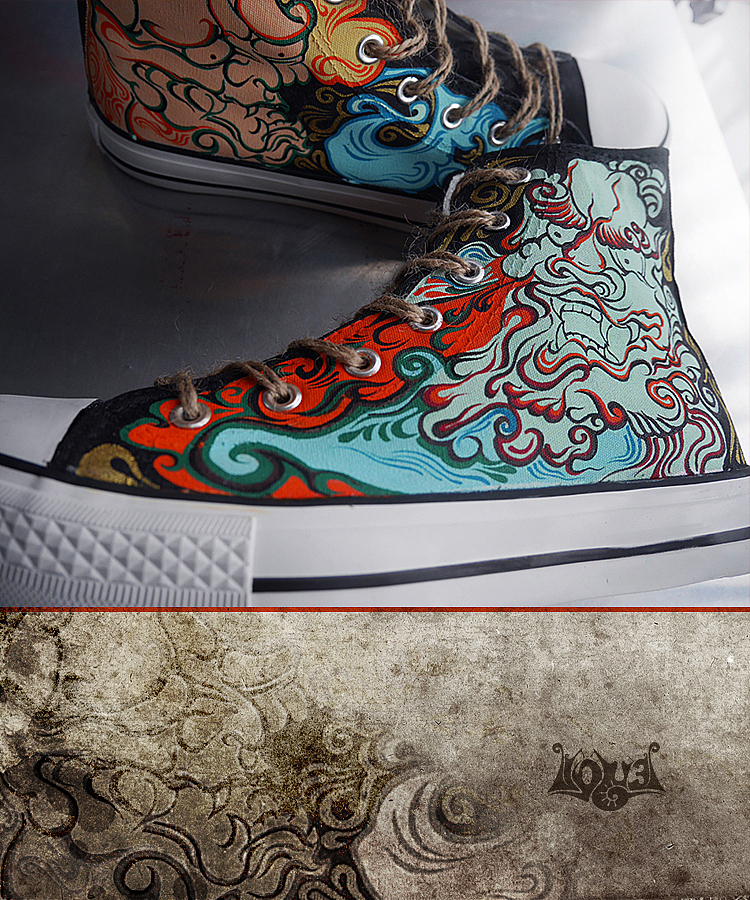 叁公馆十一月·【勇】彩绘鞋履